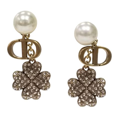 dior earrings diamond|christian mise en dior earrings.